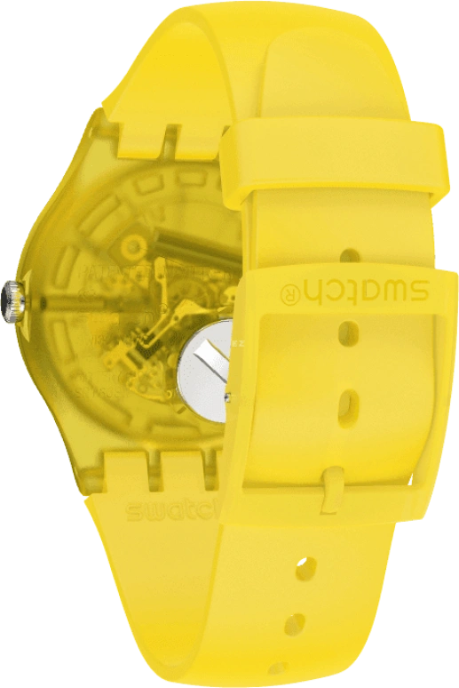 Swatch,Originals 41x47.40mm,41x47.40mm,Plastic,Yellow,SUOJ108