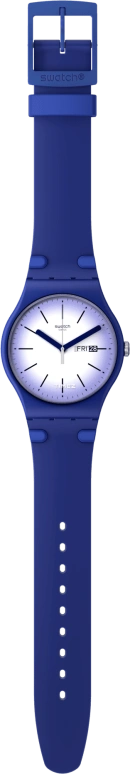 Swatch,Other 41mm,41mm,Plastic,Gradient,White,Quartz,Date,Day,SUON716