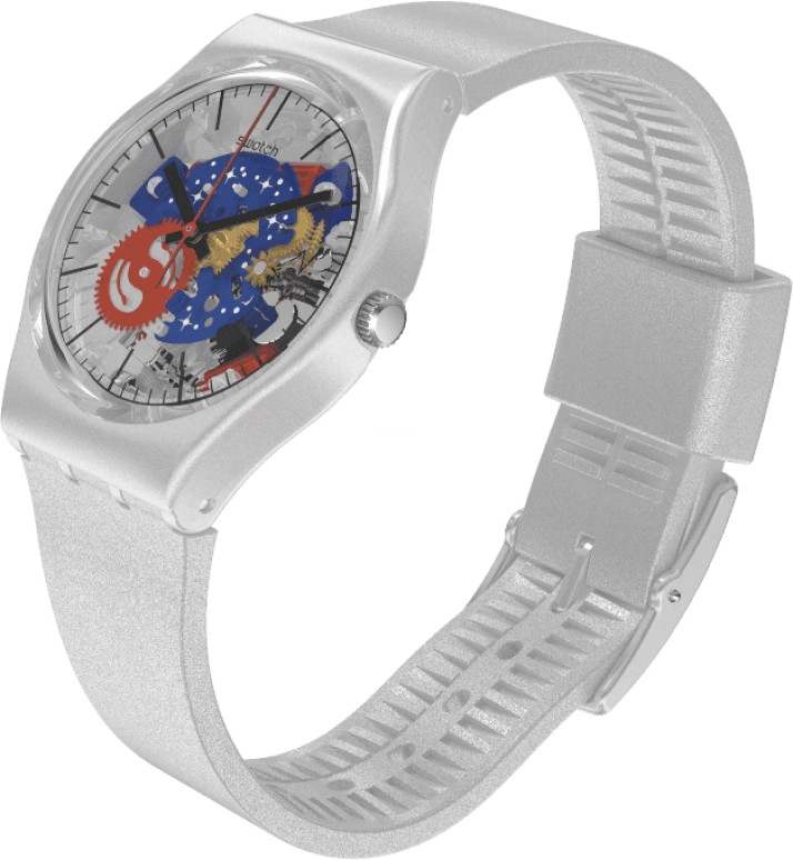 Swatch,Originals 34mm,34mm,Plastic,GZ355