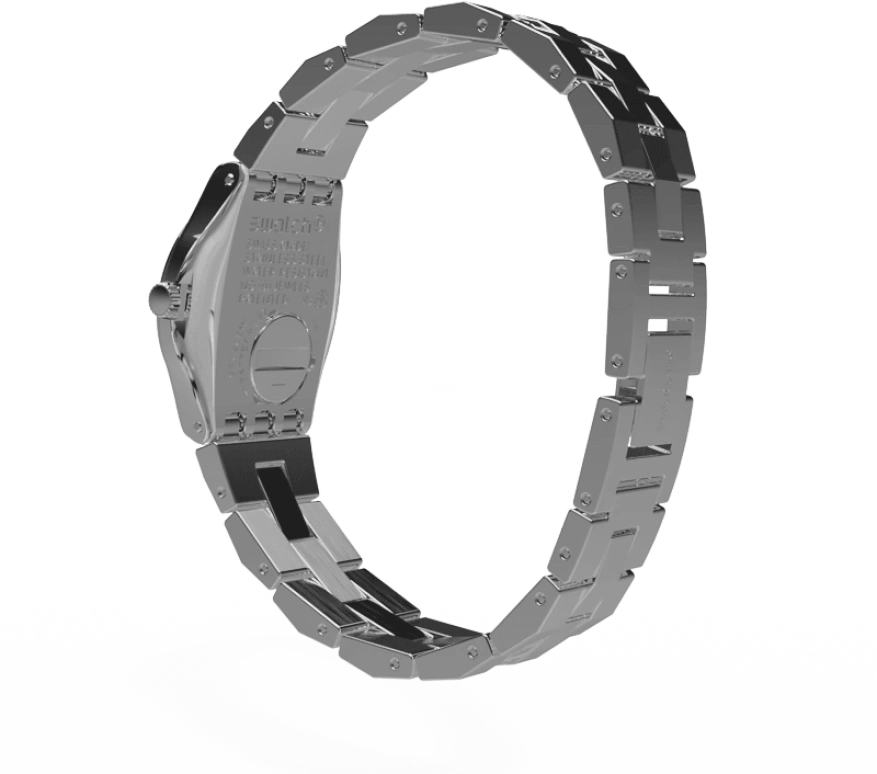 Swatch,IRONY 25mm,25mm,Stainless Steel,Silver,YSS300G