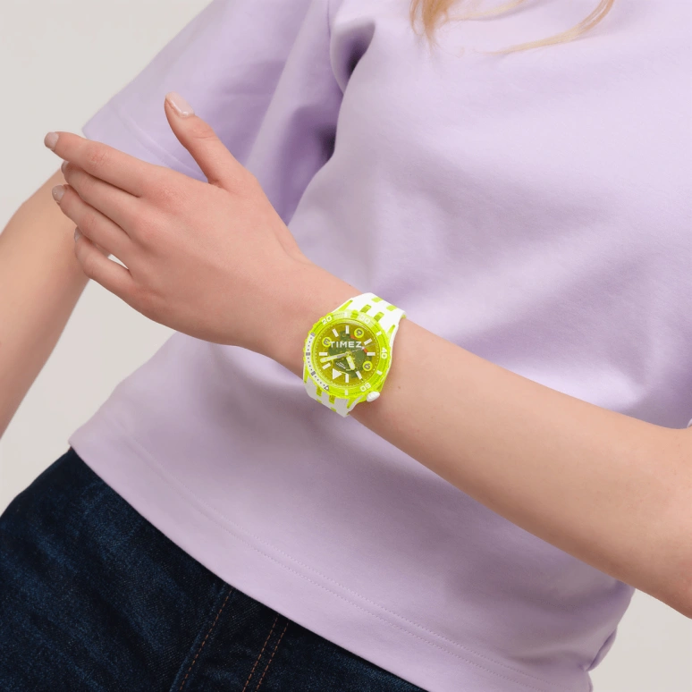 Swatch,SCUBAQUA 44x51.50mm,44x51.50mm,Bio-sourced,Bioceramic,Transparent,Yellow,Quartz,Round,Yellow,SSCU09J100