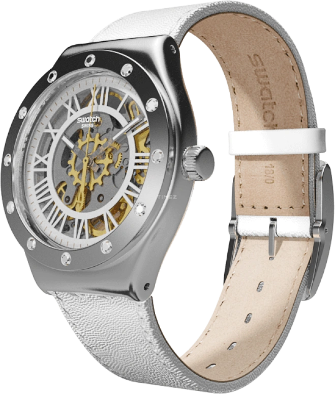 Swatch,IRONY 37.40mm,37.40mm,Stainless Steel,Silver,YAS109