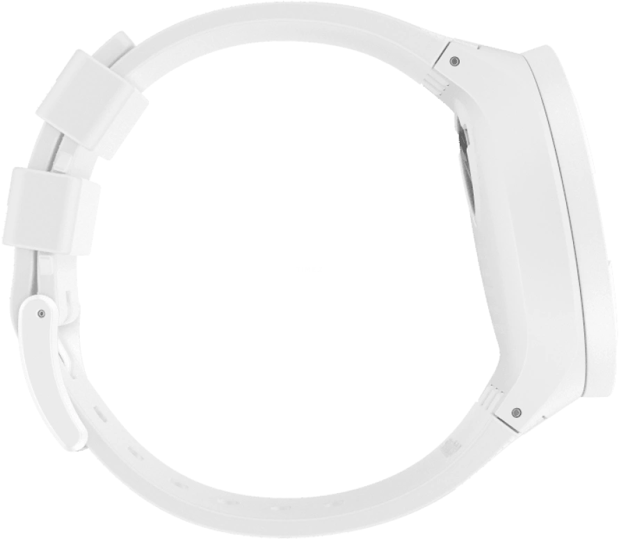 斯沃琪,THE BOLD 47毫米,47毫米,塑料,白色,蓝宝石,水晶玻璃,SB02W400