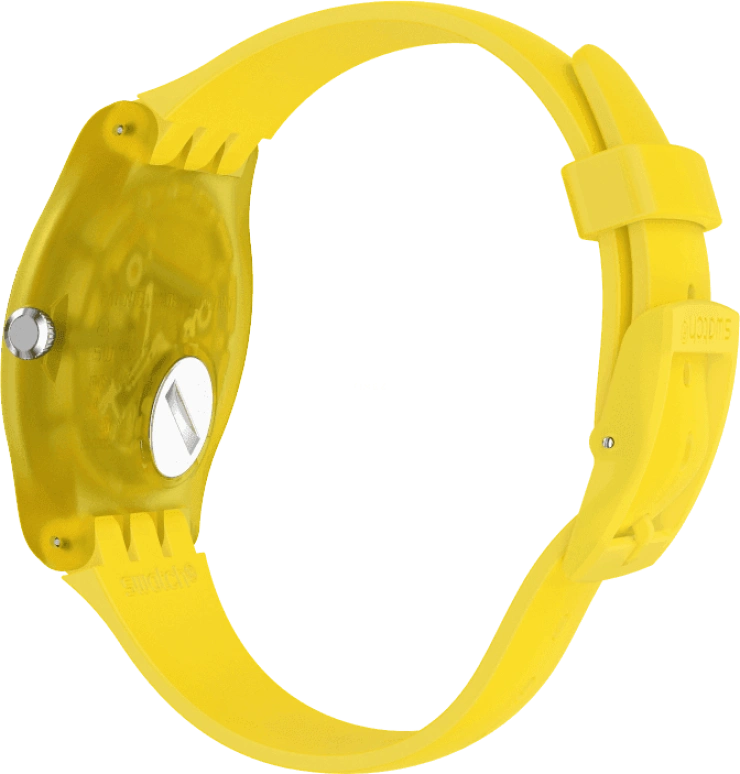 Swatch,Originals 41x47.40mm,41x47.40mm,Plastic,Yellow,SUOJ108