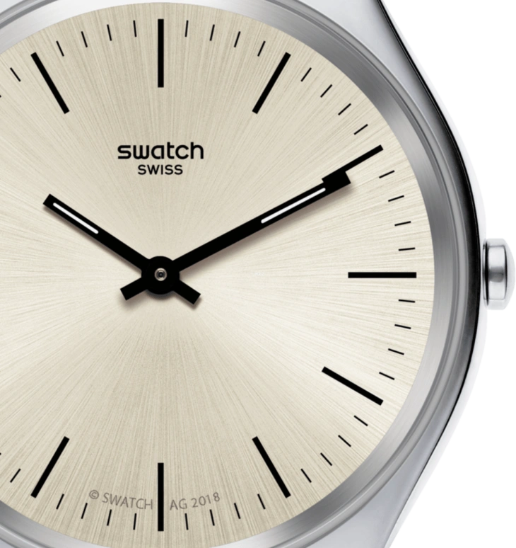 Swatch,SKIN 38mm,38mm,Stainless Steel,SYXS115