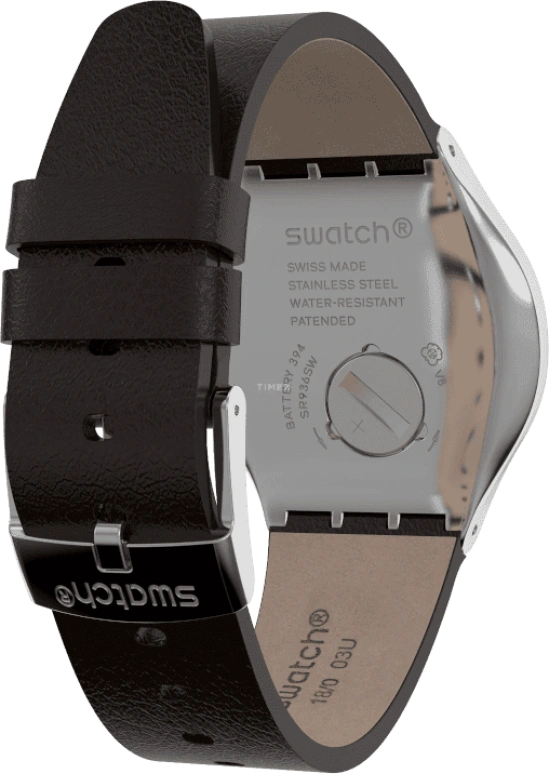 Swatch,IRONY 42.70mm,42.70mm,Stainless Steel,Silver White,YWS101