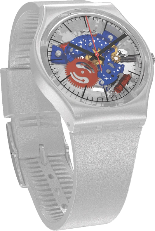 Swatch,Originals 34mm,34mm,Plastic,GZ355