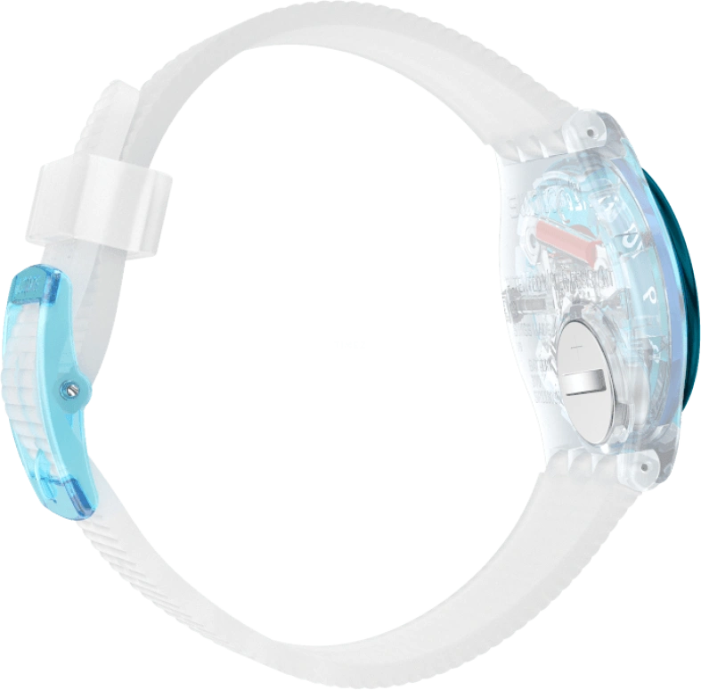 Swatch,Originals 34mm,34mm,Plastic,Blue,Open,GW215