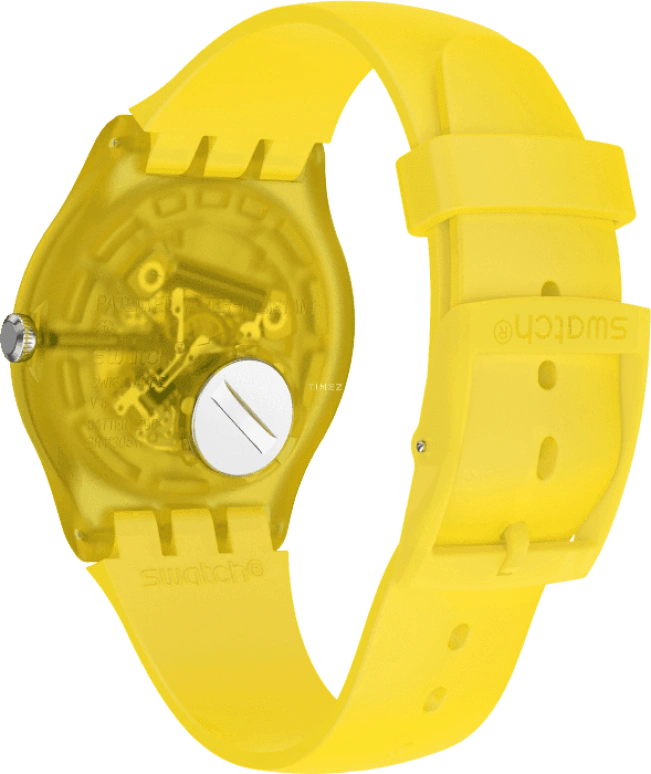 Swatch,Originals 41x47.40mm,41x47.40mm,Plastic,Yellow,SUOJ108