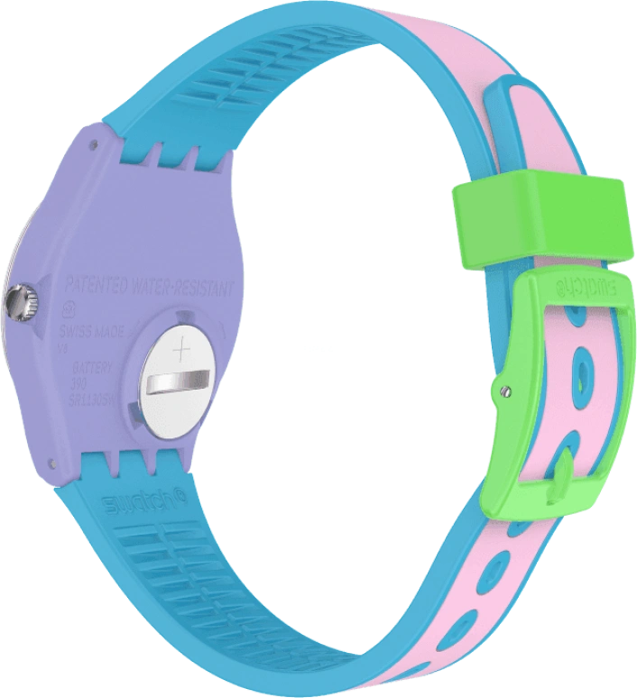 Swatch,Originals 34mm,34mm,Plastic,Yellow,Closed,GZ342