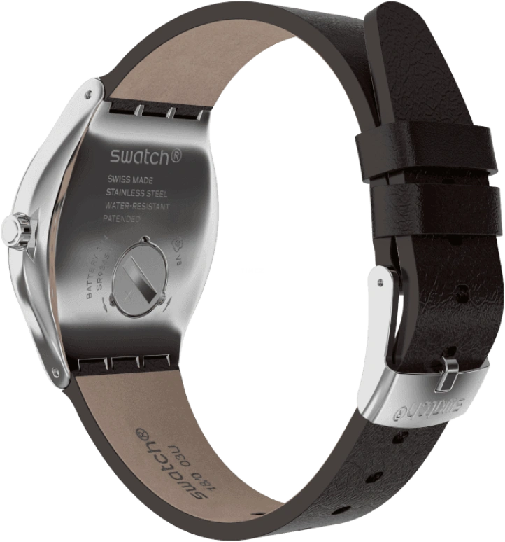 Swatch,IRONY 42.70mm,42.70mm,Stainless Steel,Silver White,YWS101