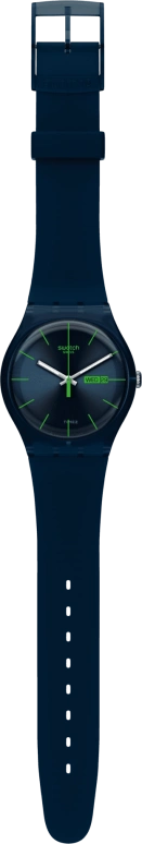Swatch,CLASSIC 41mm,41mm,Plastic,Blue,SUON700