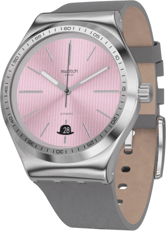 Swatch,IRONY 42mm,42mm,Pink,Open,YIZ404