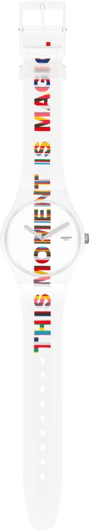 Swatch,Originals 41x47.40mm,41x47.40mm,White,SUOZ330