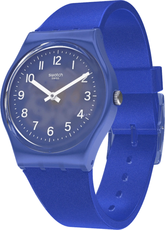 Swatch,Originals 34mm,34mm,Blue,Open,GL124