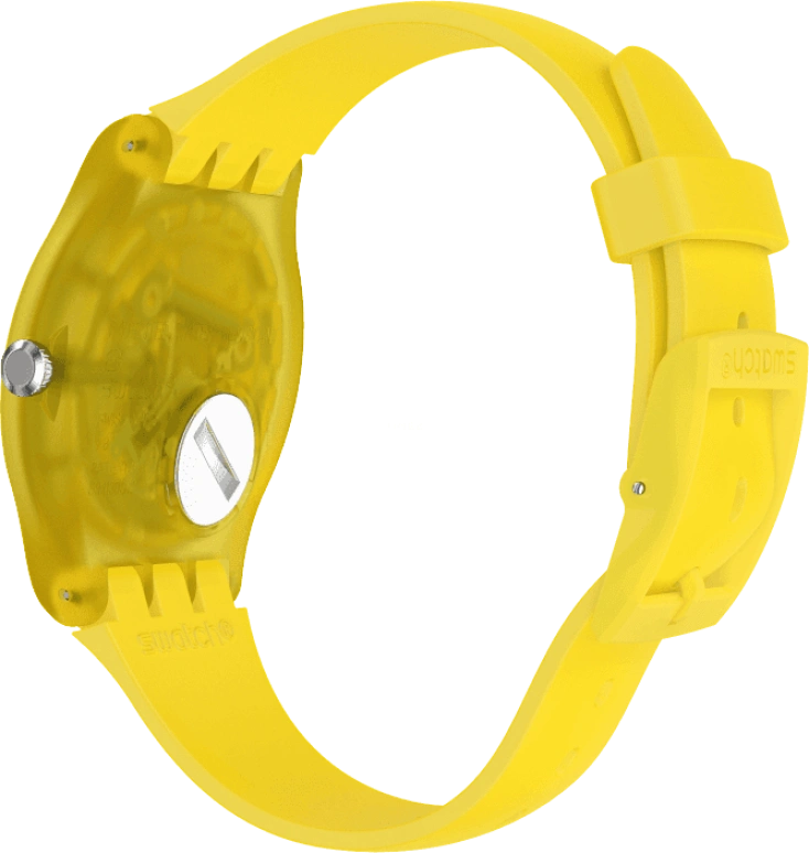 Swatch,Originals 41x47.40mm,41x47.40mm,Plastic,Yellow,SUOJ108