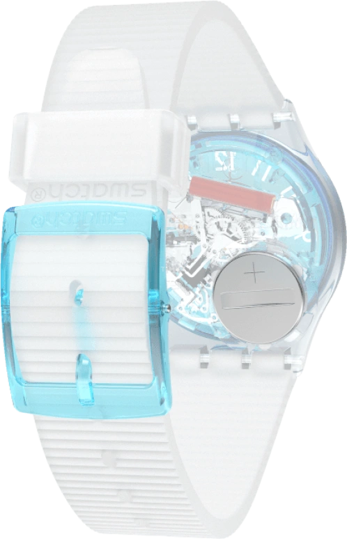 Swatch,Originals 34mm,34mm,Plastic,Blue,Open,GW215