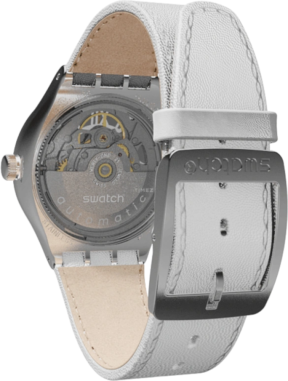 Swatch,IRONY 37.40mm,37.40mm,Stainless Steel,Silver,YAS109