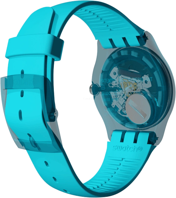 Swatch,Originals 41mm,41mm,Plastic,Blue,SUOL700