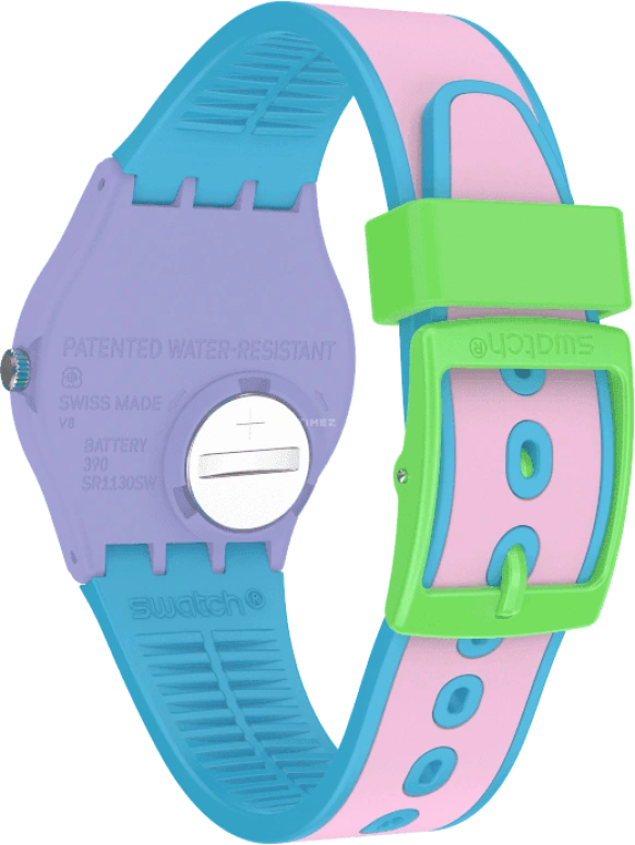 Swatch,Originals 34mm,34mm,Plastic,Yellow,Closed,GZ342