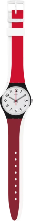 Swatch,Originals 34mm,34mm,Plastic,White,Quartz,Tonneau,GW208