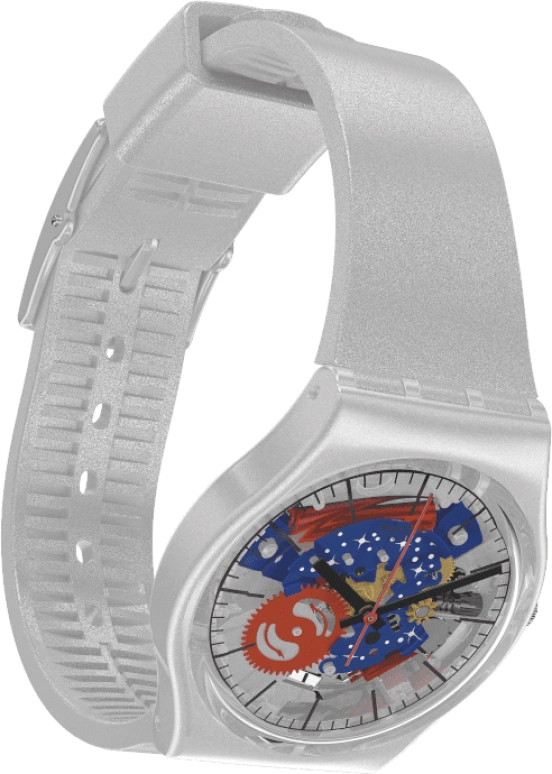 Swatch,Originals 34mm,34mm,Plastic,GZ355