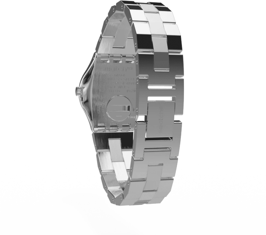 Swatch,IRONY 25mm,25mm,Stainless Steel,Silver,YSS300G