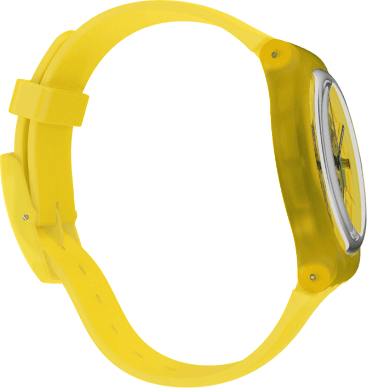 Swatch,Originals 41x47.40mm,41x47.40mm,Plastic,Yellow,SUOJ108