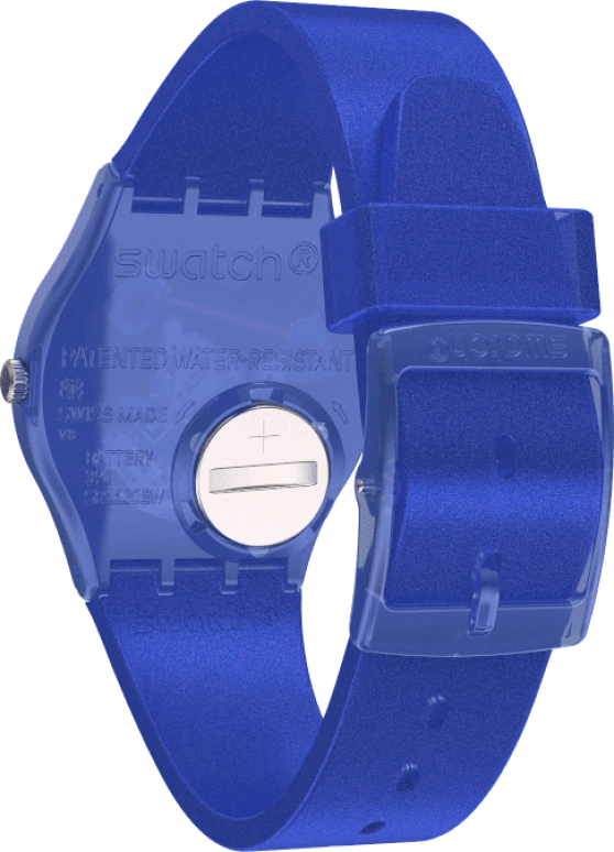 Swatch,Originals 34mm,34mm,Blue,Open,GL124