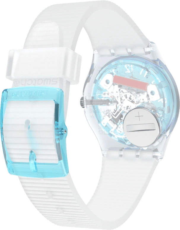 Swatch,Originals 34mm,34mm,Plastic,Blue,Open,GW215