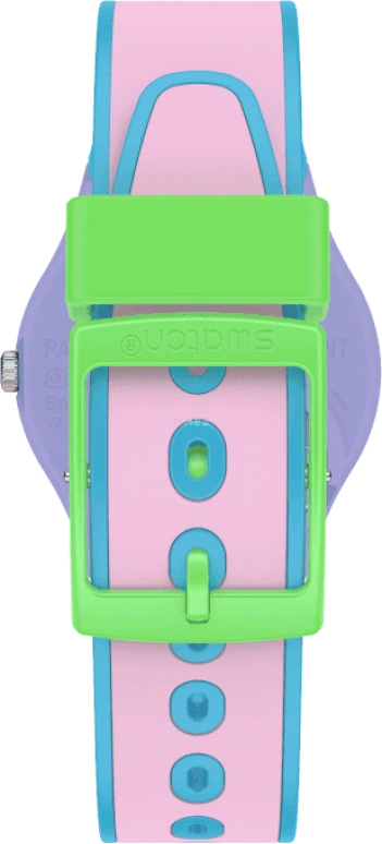 Swatch,Originals 34mm,34mm,Plastic,Yellow,Closed,GZ342