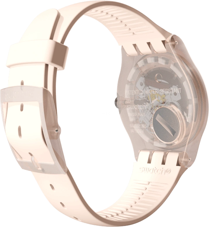 Swatch,Originals 41mm,41mm,Plastic,Pink,SUOT700