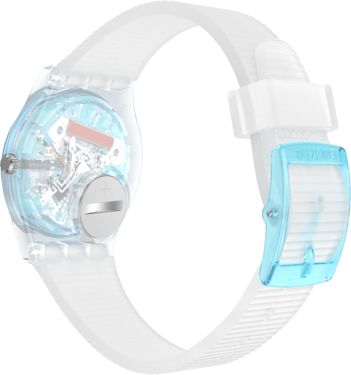 Swatch,Originals 34mm,34mm,Plastic,Blue,Open,GW215