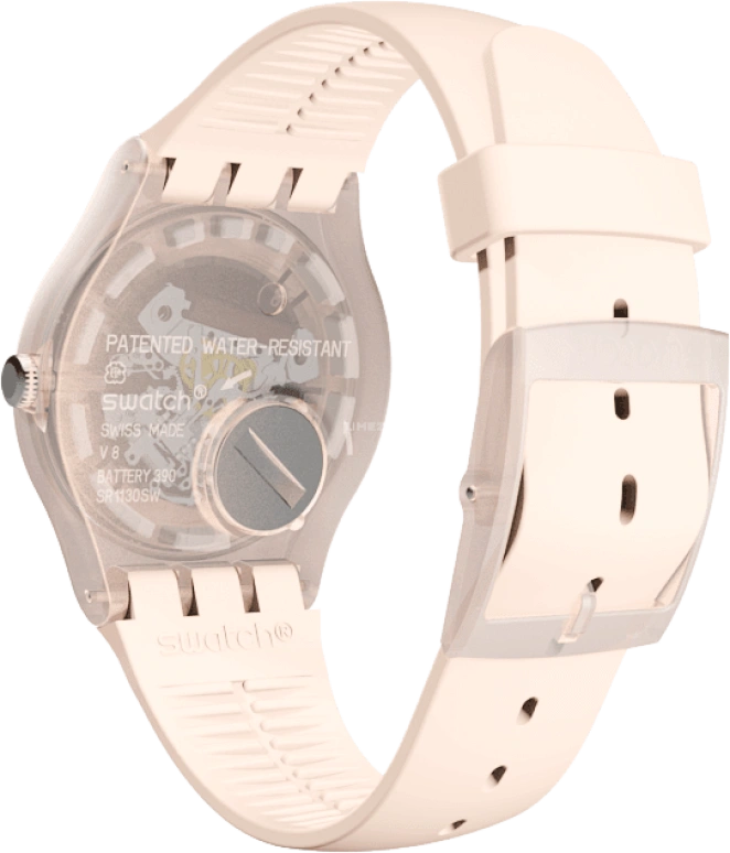 Swatch,Originals 41mm,41mm,Plastic,Pink,SUOT700