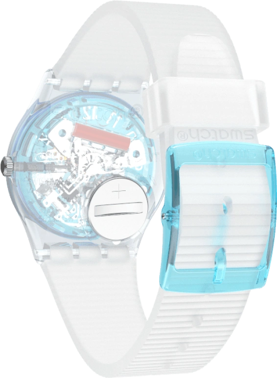 Swatch,Originals 34mm,34mm,Plastic,Blue,Open,GW215