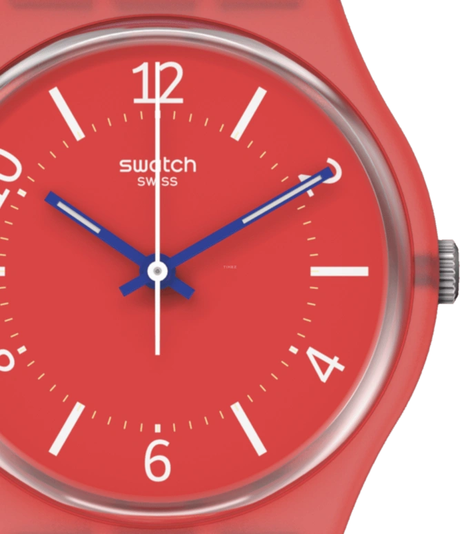 Swatch,Originals 34mm,34mm,Bioceramic,Red,Open,SO28Z105