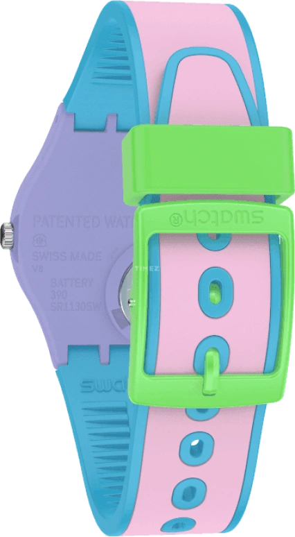 Swatch,Originals 34mm,34mm,Plastic,Yellow,Closed,GZ342