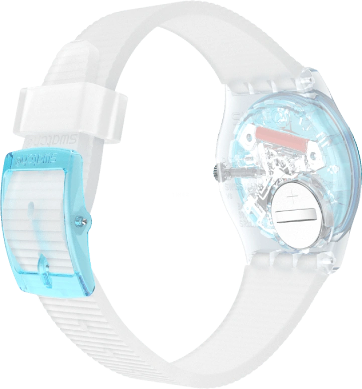 Swatch,Originals 34mm,34mm,Plastic,Blue,Open,GW215