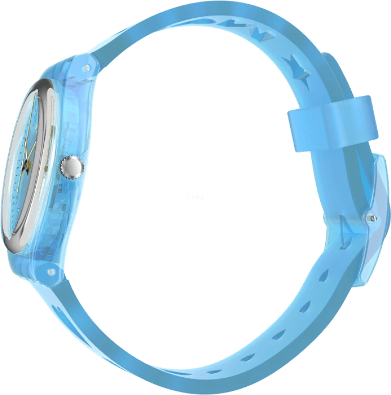 Swatch,Originals 34mm,34mm,Plastic,Blue,Open,GZ353