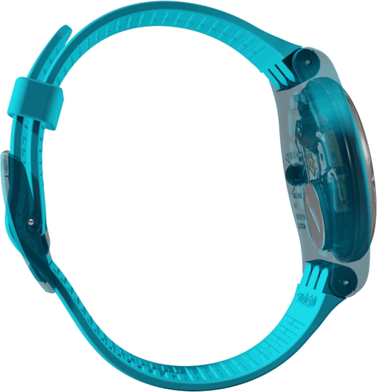 Swatch,Originals 41mm,41mm,Plastic,Blue,SUOL700