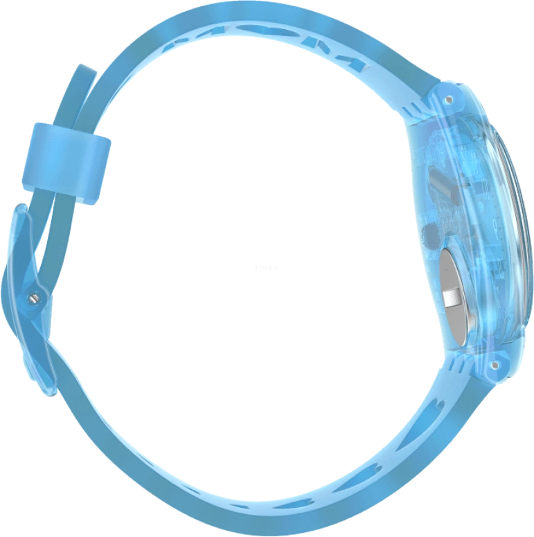 Swatch,Originals 34mm,34mm,Plastic,Blue,Open,GZ353