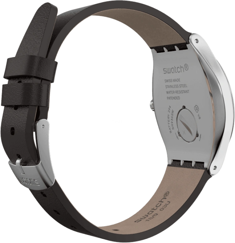 Swatch,IRONY 42.70mm,42.70mm,Stainless Steel,Silver White,YWS101