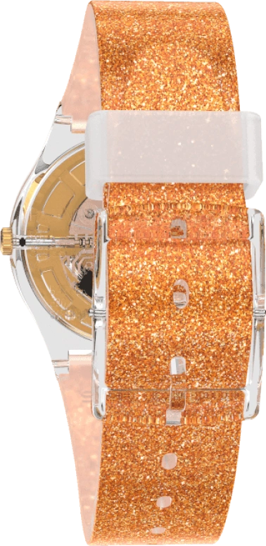 Swatch,Originals 34x39.20mm,34x39.20mm,Plastic,Orange,GE285