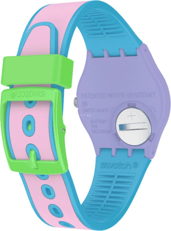Swatch,Originals 34mm,34mm,Plastic,Yellow,Closed,GZ342