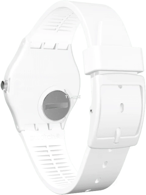 Swatch,Originals 34mm,34mm,Plastic,Grey,Quartz,Tonneau,White,GW194