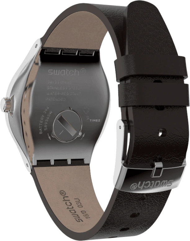 Swatch,IRONY 42.70mm,42.70mm,Stainless Steel,Silver White,YWS101