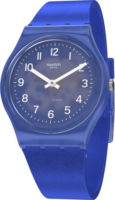 Swatch,Originals 34mm,34mm,Blue,Open,GL124