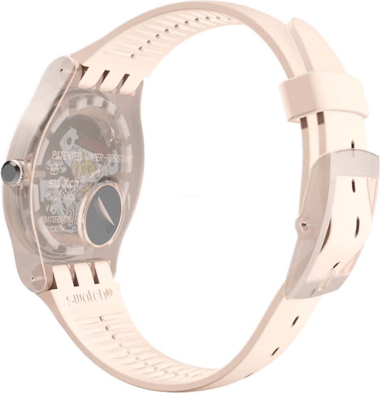 Swatch,Originals 41mm,41mm,Plastic,Pink,SUOT700