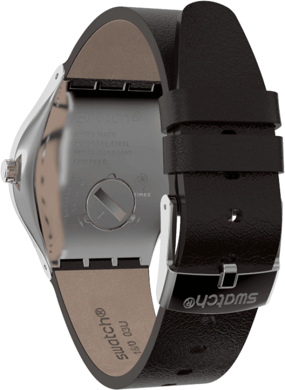Swatch,IRONY 42.70mm,42.70mm,Stainless Steel,Silver White,YWS101