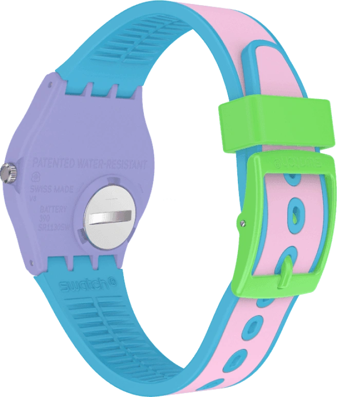 Swatch,Originals 34mm,34mm,Plastic,Yellow,Closed,GZ342